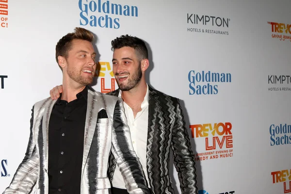 Lance bass, michael turchin — Zdjęcie stockowe