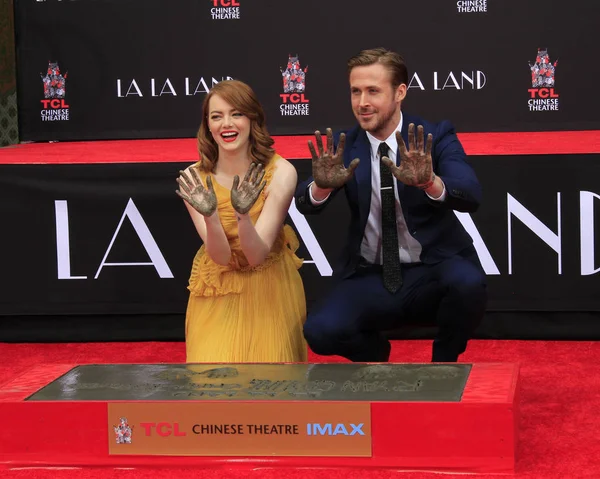 Ryan Gosling, Emma Stone — Stok Foto