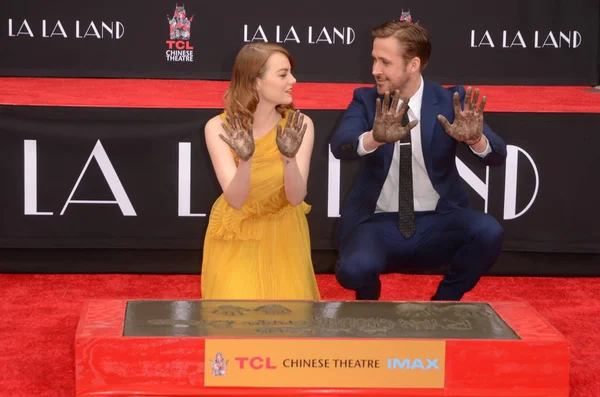 Ryan Gosling, Emma Stone — Stockfoto