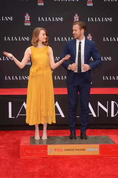 Ryan Gosling, Emma Stone — Stockfoto