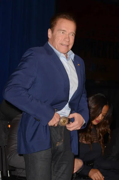 Actor Arnold Schwarzenegger — Stock Photo, Image