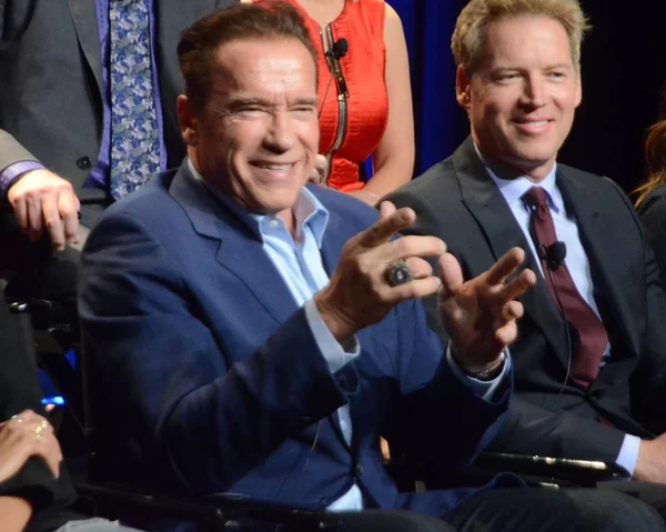 Arnold Schwarzenegger, Patrick Schwarzenegger —  Fotos de Stock