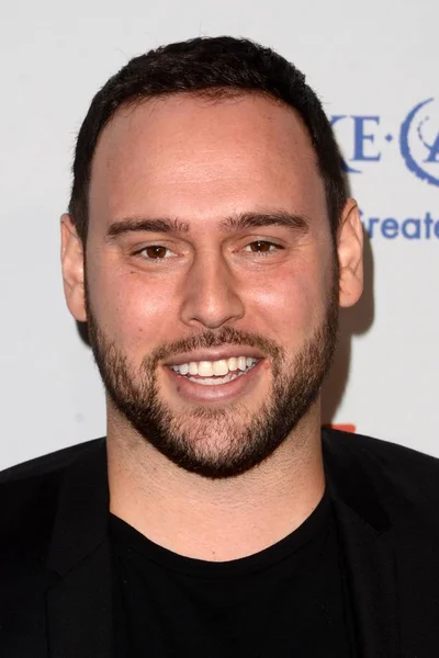 American talent manager  Scooter Braun — Stock Photo, Image