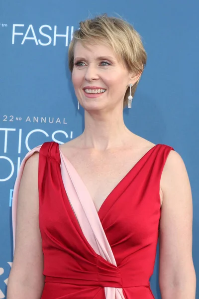 Actress Cynthia Nixon — Stock Photo, Image