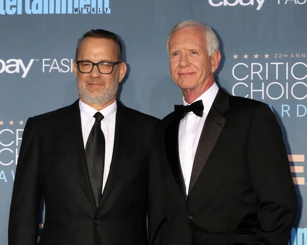 Tom Hanks, Chesley Sullenberger — Stock Photo, Image