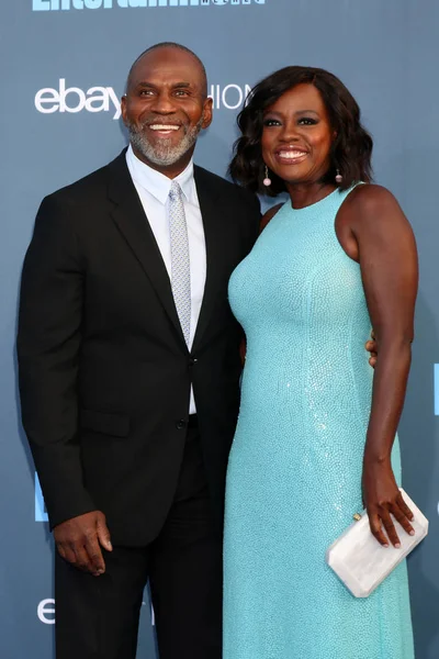 Julius Tennon, Viola Davis — Stock Photo, Image