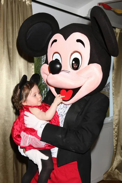 Amelie Bailey, Mickey Mouse charakter — Stock fotografie