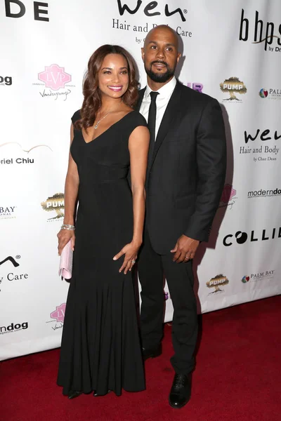 Rochelle Aytes, C.J. Lindsey — Stockfoto