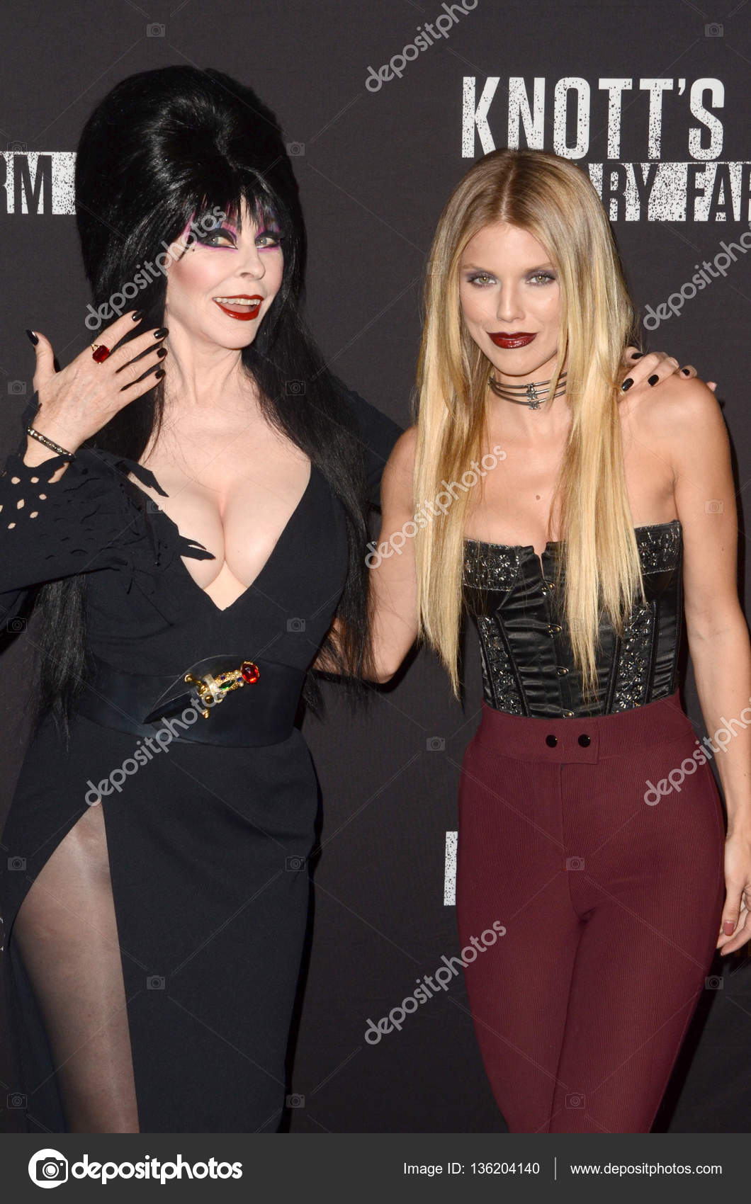 Elvira Aka Cassandra Peterson Annalynne Mccord Stock Editorial Photo C Jean Nelson