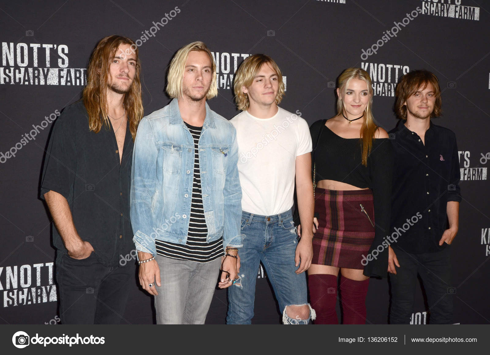 R5 Rocky Lynch Ross Lynch Riker Lynch Rydel Lynch Ellington Ratliff Stock Editorial Photo C Jean Nelson