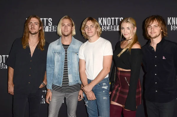 R5, Rocky Lynch, Ross Lynch, Riker Lynch, Rýdel Lynch, Ellington Ratliff — Stock fotografie