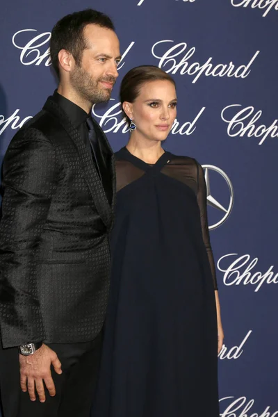 Benjamin Millepied, Natalie Portman — Stockfoto