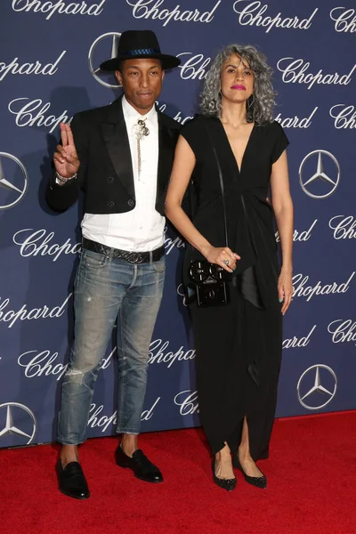 Pharrell Williams, Mimi Valdes — Foto Stock