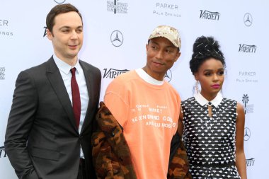 Jim Parsons, Pharrell Williams, Janelle Monae 