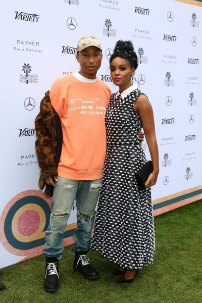 Pharrell Williams, Janelle Monae — Zdjęcie stockowe