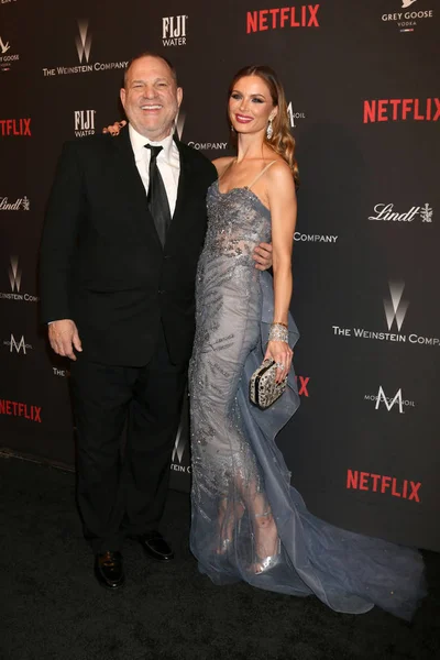 Harvey Weinstein, Georgina Chapman — Foto Stock
