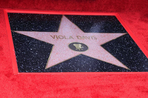 Viola Davis Star Ceremony — Stock Photo, Image