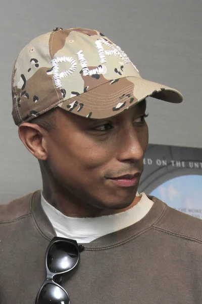 Zpěvák Pharrell Williams — Stock fotografie