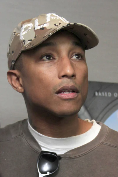 Sångaren Pharrell Williams — Stockfoto