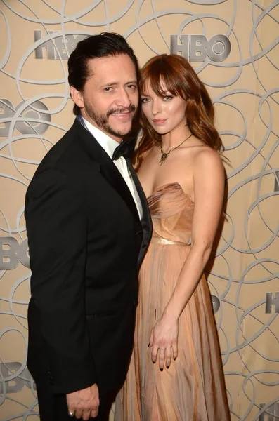 Clifton Collins Jr, Francesca Eastwood — Stock Photo, Image