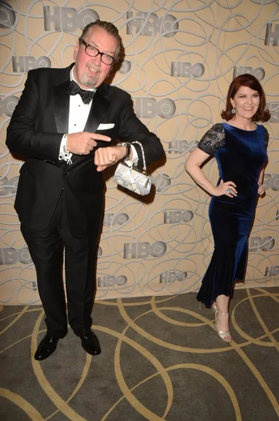 Chris Haston, Kate Flannery — Stockfoto