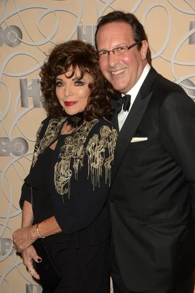 Joan Collins, Percy Gibson — Stockfoto
