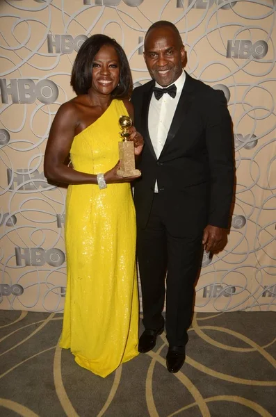 Viola Davis, férj — Stock Fotó