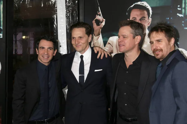 Chris Messina, Matt Ross, Matt Damon, Sam Rockwell — Zdjęcie stockowe