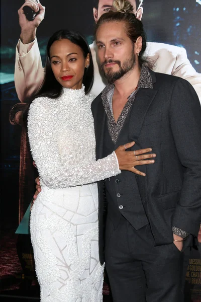 Zoe Saldana, Marco Perego 