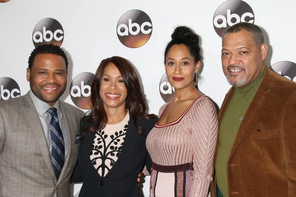 Anthony Anderson, Channing Dungey, Tracee Ellis Ross, Laurence Fishburne — Stock fotografie