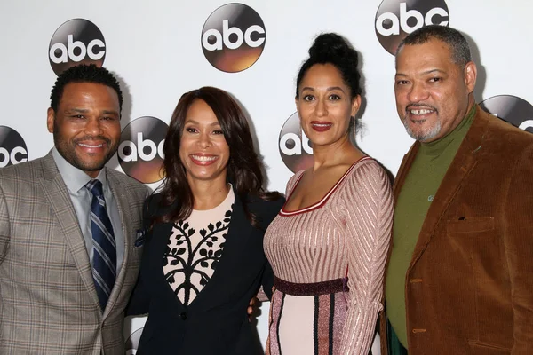 Dungey Channing, Tracee Ellis Ross, Anthony Anderson, Laurence Fishburne — Foto de Stock