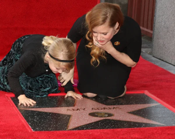 Aviana Olea Le Gallo, Amy Adams — Stock Photo, Image