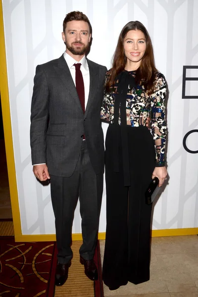 Justin Timberlake, Jessica Biel — Foto Stock