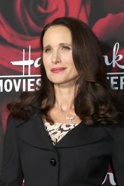 Andie Macdowell aktorki — Zdjęcie stockowe