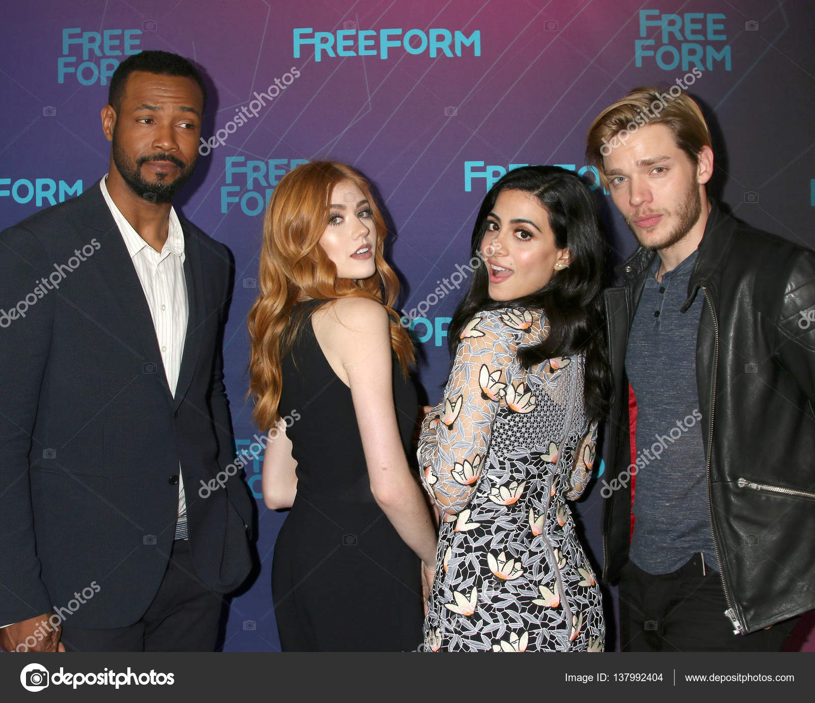 Isaiah Mustafa Katherine Mcnamara Emeraude Toubia Dominic Sherwood Stock Editorial Photo C Jean Nelson