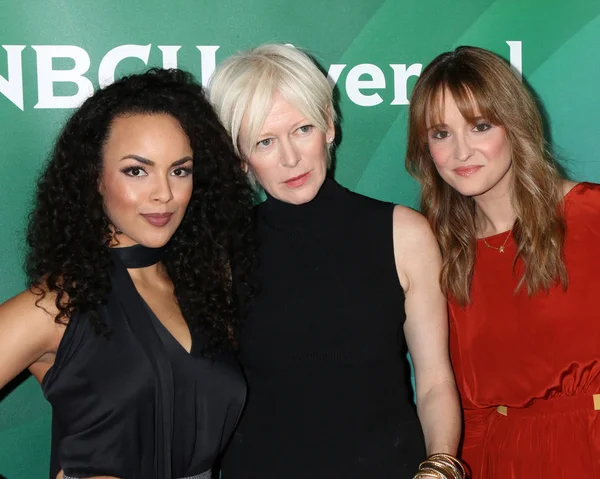 Diandra Barnwell, Joanna Coles, Leah Wyar — Foto de Stock