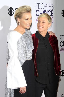 Portia de Rossi, Ellen DeGeneres clipart