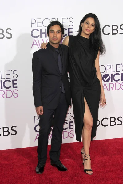 Kunal Nayyar, Neha Kapur — Stock Photo, Image