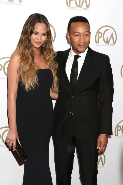 Chrissy Teigen, John Legend — Stockfoto