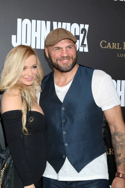 Mindy Robinson, Randy Couture —  Fotos de Stock