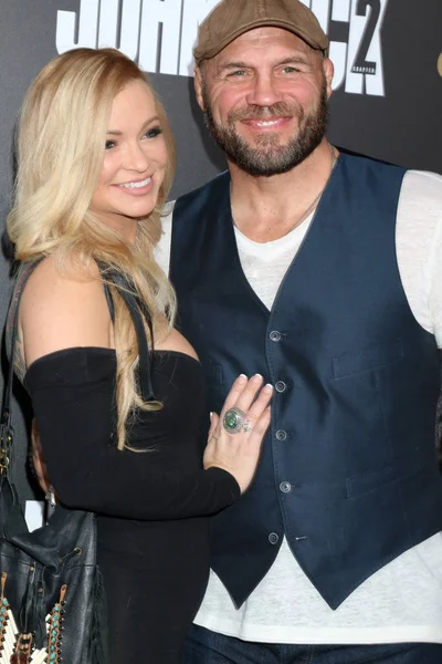 Mindy Robinson, Randy Couture — Stockfoto