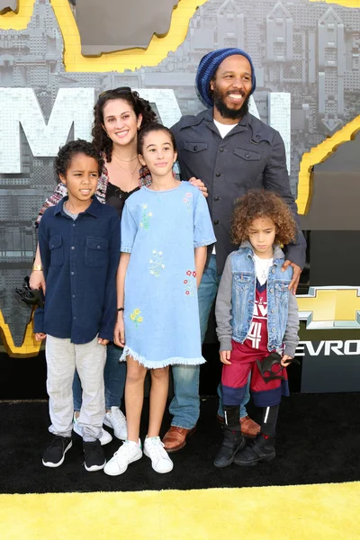 Ziggy Marley, family — Stock Photo, Image