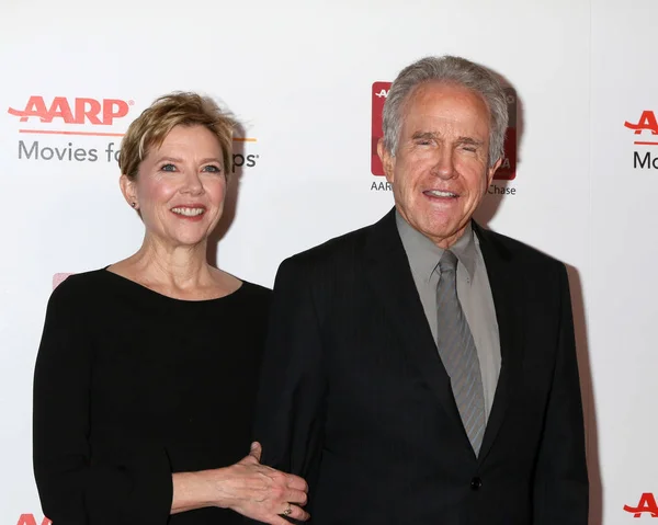 Annette Bening, Warren Beatty — Stock Photo, Image