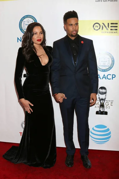 Jurnee smollett-bell, josiah glocke — Stockfoto