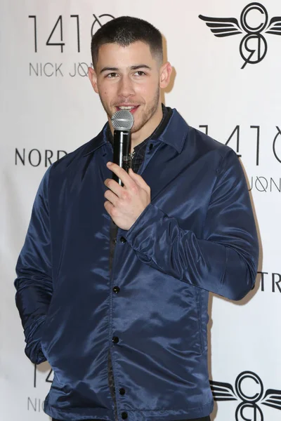 Singer Nick Jonas — Stock Photo, Image