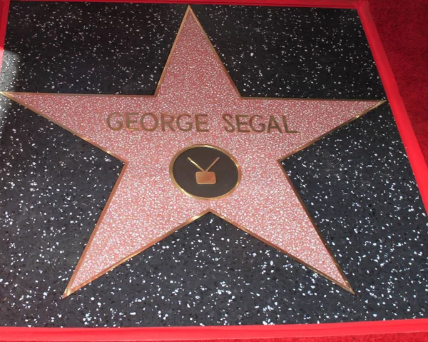 George segal star zeremonie — Stockfoto