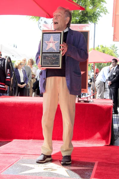 George Segal Star Ceremony — Stock Photo, Image