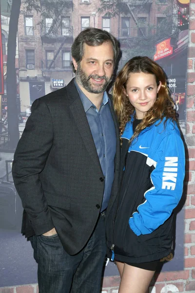 Judd Apatow, Iris Apatow — Zdjęcie stockowe