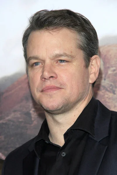 Ator Matt Damon — Fotografia de Stock