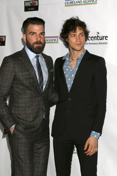 Zachary Quinto, Miles McMillan — Stock Photo, Image